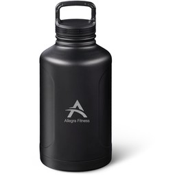 Black - BruMate Growl'r Insulated Custom Logo Growler - 64 oz.