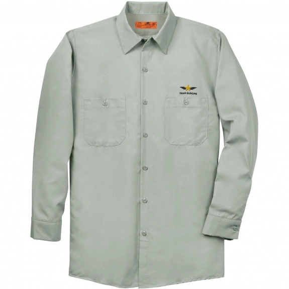 Long Sleeve Custom Industrial Work Shirt