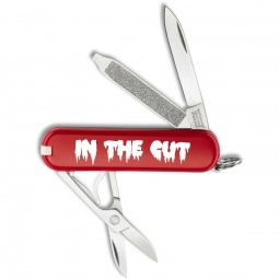 Red Classic Promotional Pocket Knife by Victorinox Swiss Army