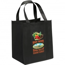 Full Color Big Thunder Promotional Grocery Tote - 13"w x 15"h x 10"d