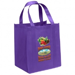 Grape Full Color Big Thunder Promotional Grocery Tote