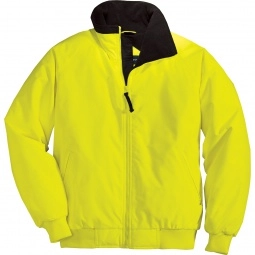 Safety Yellow Port Authority Challenger Custom Safety Jacket - Men's