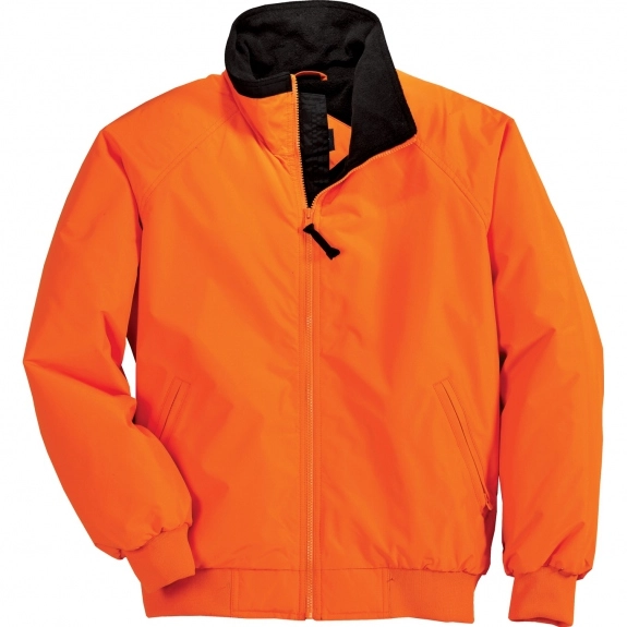Safety Orange Port Authority Challenger Custom Safety Jacket - Men's