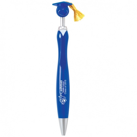Blue Swanky Graduation Promotional Pen
