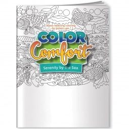 Color Comfort Adult Custom Coloring Books - Beach