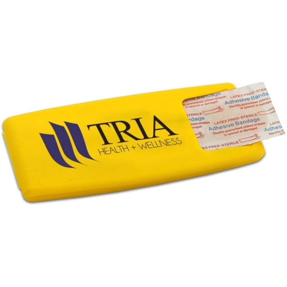 Yellow Refillable Custom Bandage Dispenser