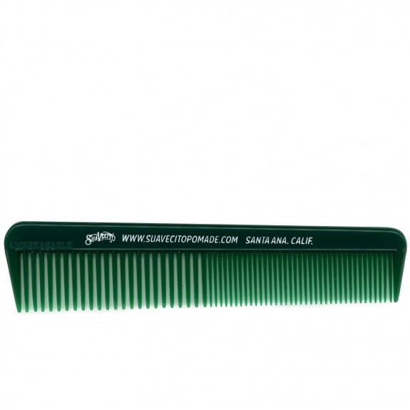 Green Unbreakable Pocket Custom Comb w/ Display Box - 5"