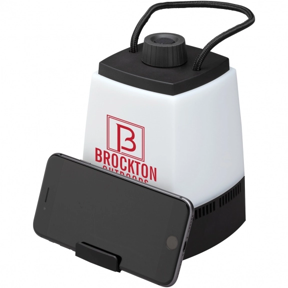 Black Multi-Function Custom Lantern Flashlight w/ Wireless Speaker