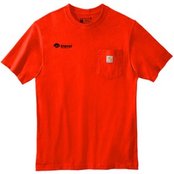 Brite orange - Carhartt&#174; Workwear Custom Short Sleeve Pocket T-Shirt