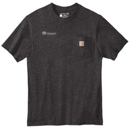 Carbon heather - Carhartt&#174; Workwear Custom Short Sleeve Pocket T-Shirt