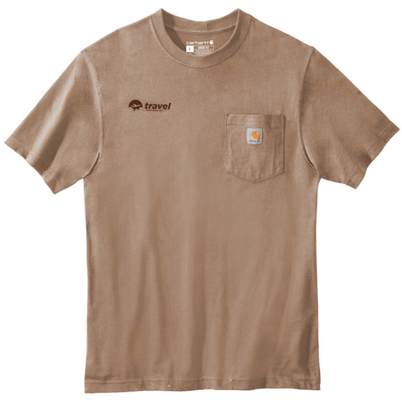Desert - Carhartt&#174; Workwear Custom Short Sleeve Pocket T-Shirt