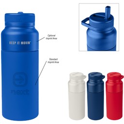 Group - BruMate Rotera Custom Flip Top Water Bottle - 35 oz.