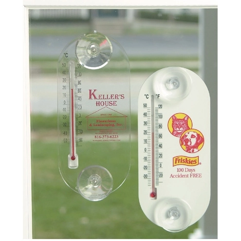 Clear Promotional Window Thermometer