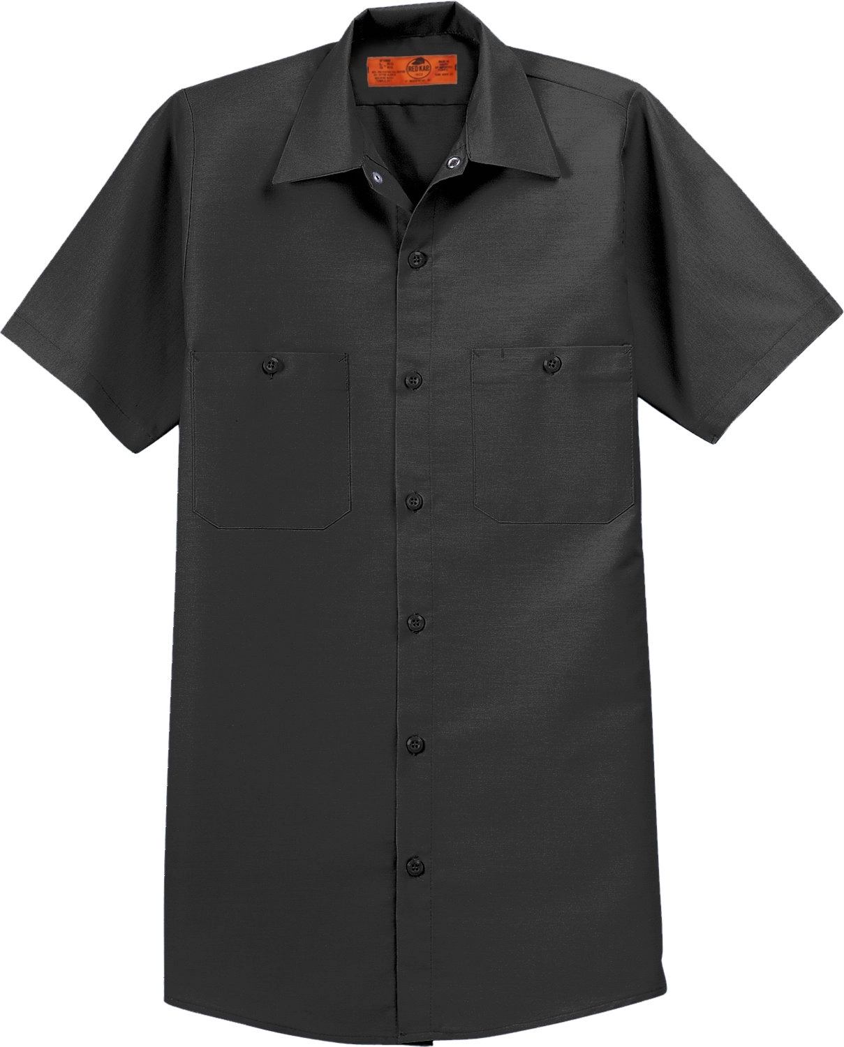 Red Kap Short Sleeve Industrial Custom Work Shirt - Mens