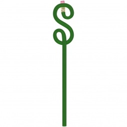 Metallic Green Dollar Sign Shaped Twist Promotional Pencil