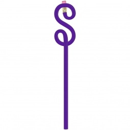 Metallic Purple Dollar Sign Shaped Twist Promotional Pencil