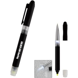 Illuminate Promotional Highlighter Stylus Pen with LED Light