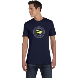 Navy Bella + Canvas Heavyweight USA Made Custom T-Shirts - Men's - Colors