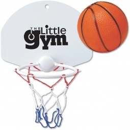 Mini Custom Basketball Hoop Game w/ Ball