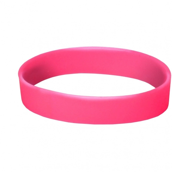 Pink Insect Repellent Custom Silicone Wristband