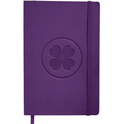 Purple - JournalBook Pedova Soft Bound Custom Journal - 5.5"w x 8"h