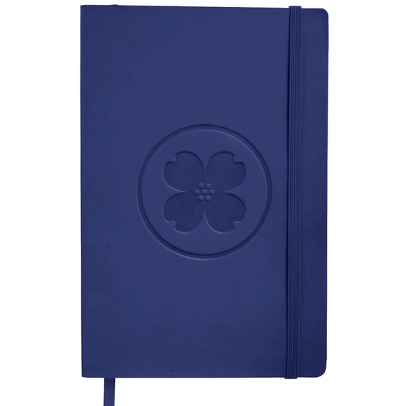 Blue - JournalBook Pedova Soft Bound Custom Journal - 5.5"w x 8"h
