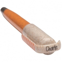 Charlie Orange Wheat Straw Mood Promotional Stylus Pen