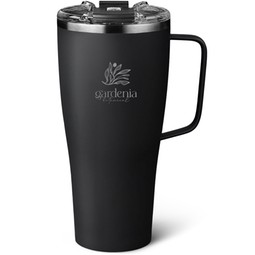 Black BruMate Toddy XL Insulated Custom Mug w/ Handle - 32 oz.