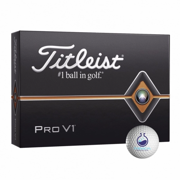Titleist Pro V1 Logo Golf Balls - Standard