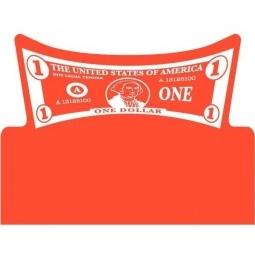 Orange Press n' Stick Custom Calendar - Dollar Bill