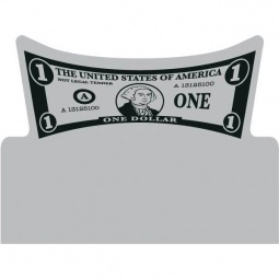 Gray Press n' Stick Custom Calendar - Dollar Bill