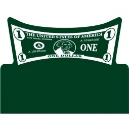 Forest Green Press n' Stick Custom Calendar - Dollar Bill