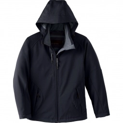 Black North End Insulated Soft Shell Custom Jackets - Women's