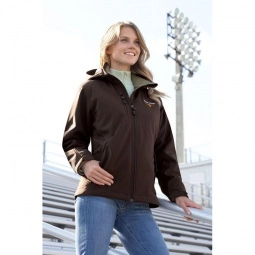 Model - North End Insulated Soft Shell Custom Jackets - Women's