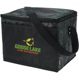 Digital Camouflage Koozie Camouflage Six-Pack Promotional Cooler