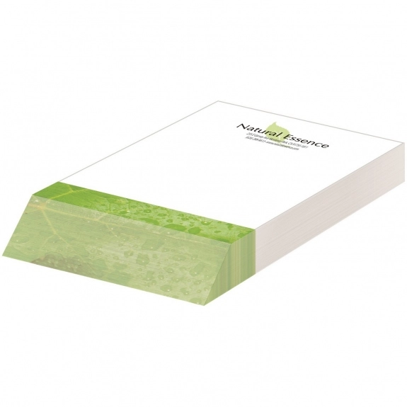 Standard Full Color Beveled Custom Sticky Notes by BIC