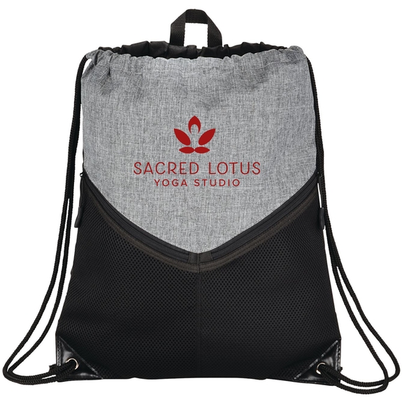 Graphite Sport Custom Drawstring Backpack