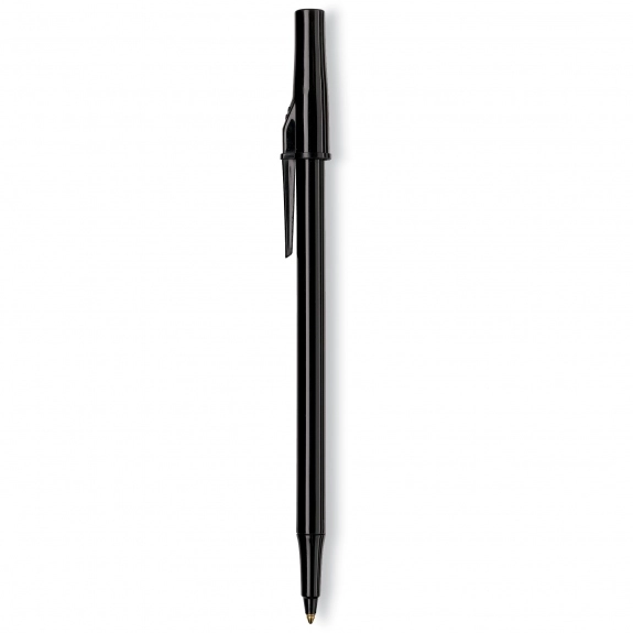 Black/Black Paper Mate Stick Imprinted Pen