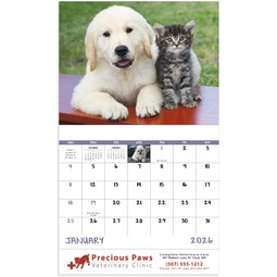 Puppies & Kitties - 13 Month Appointment Custom Calendar
