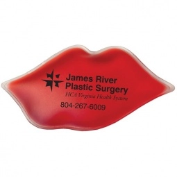Red Lips Shaped Custom Cold Pack