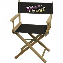 Full Color Table Height Director's Logo Chair 