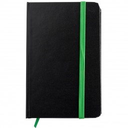 Green Executive Custom Journals w/ Ribbon Marker