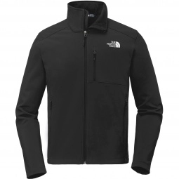 Black The North Face Apex Barrier Soft Shell Custom Jacket - Women's