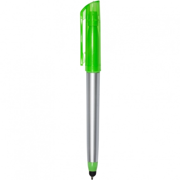Lime - 3-in-1 Highlighter Promotional Stylus Pen