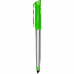 Lime - 3-in-1 Highlighter Promotional Stylus Pen