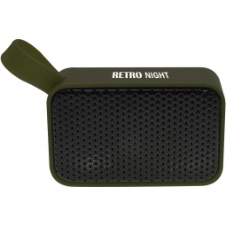 Olive - Portable Bluetooth Custom Speaker w/ Finger Loop