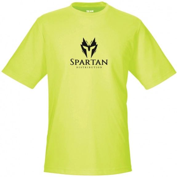 Team 365 Zone Performance Custom T-Shirt - Men's - Safety Yellow