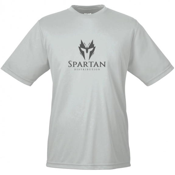 Team 365 Zone Performance Custom T-Shirt - Men's - Sport Silver