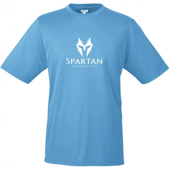 Team 365 Zone Performance Custom T-Shirt - Men's - Sport Light Blue