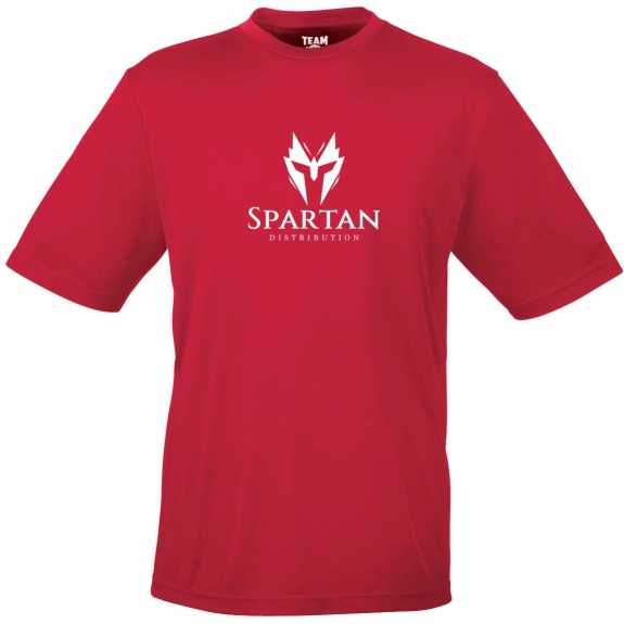 Team 365 Zone Performance Custom T-Shirt - Men's - Sport Scarlet Red